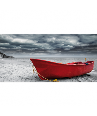 RODE BOOT Schilderij G2528 PINTDECOR