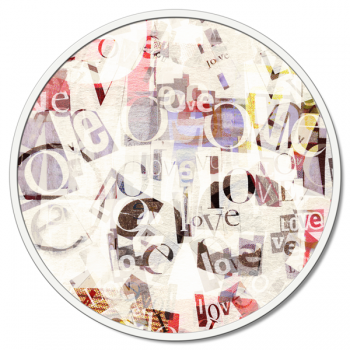 LOVE GT6416 PINTDECOR schilderij