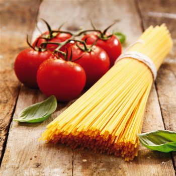 Pasta en tomaten G1668 PINTDECOR Schilderij