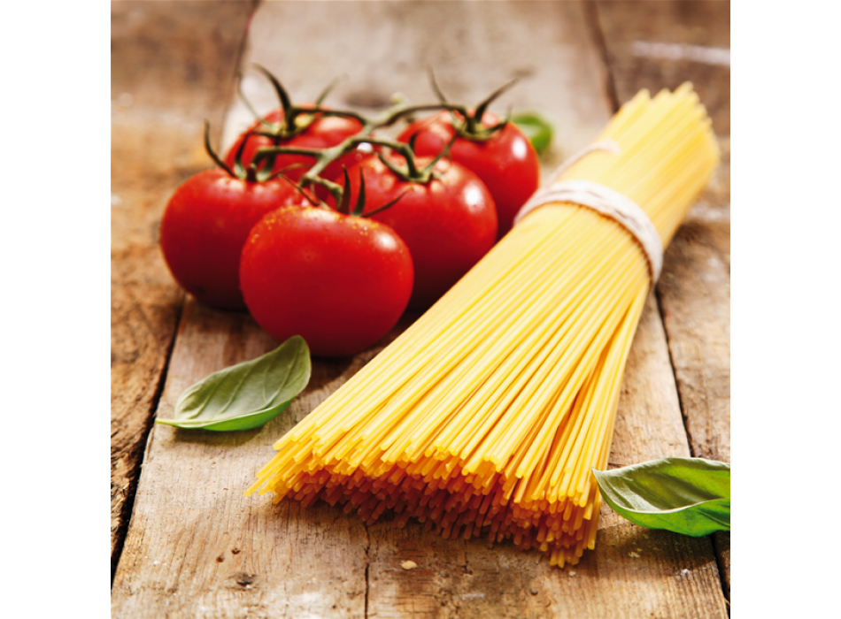 Pasta en tomaten G1668 PINTDECOR Schilderij