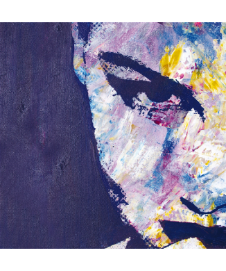 Schilderij SGUARDO IN BLAUW G1036 PINTDECOR