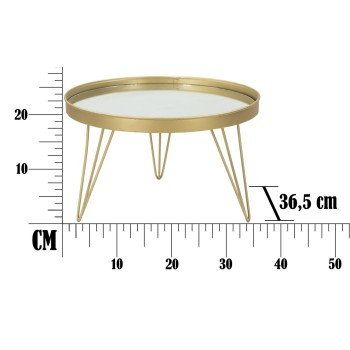 S/TASCHE GLAM GOLD/SPIEGEL