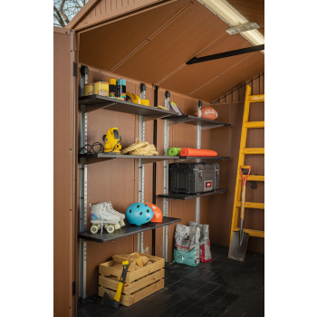 Schappen voor de KETER-plankenset 