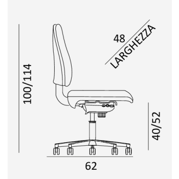 COMEL Elite 13 bureaustoel