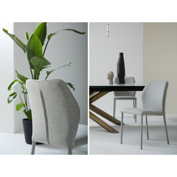 MIRO Julia Italia leren stoel