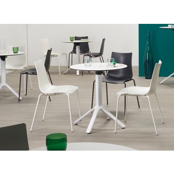 SCAB Zebra Technopolymeer Stoel