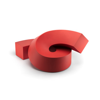 TWIST modulaire sculptuur-zitbank van Plust