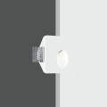 ARIEL WITTE VIERKANTE INBOUW TRAPVERLICHTING 1XGU10 MINI 10X10X5CM