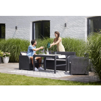 KETER CAROLINA LOUNGE SET Tuinset