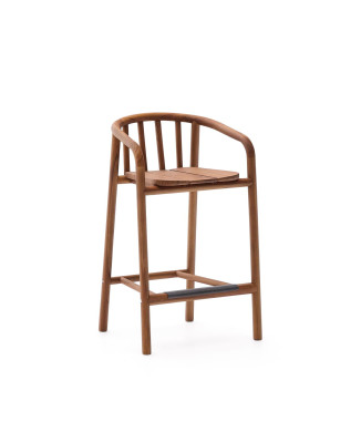 Turqueta tuinkruk van 100% FSC massief teakhout, hoogte 65 cm