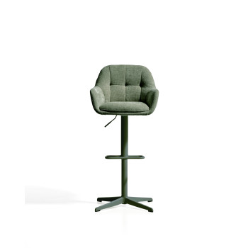 Dorina draaibare kruk in chenille