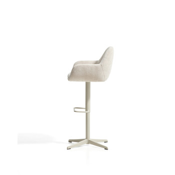 Dorina draaibare kruk in chenille