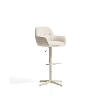 Dorina draaibare kruk in chenille