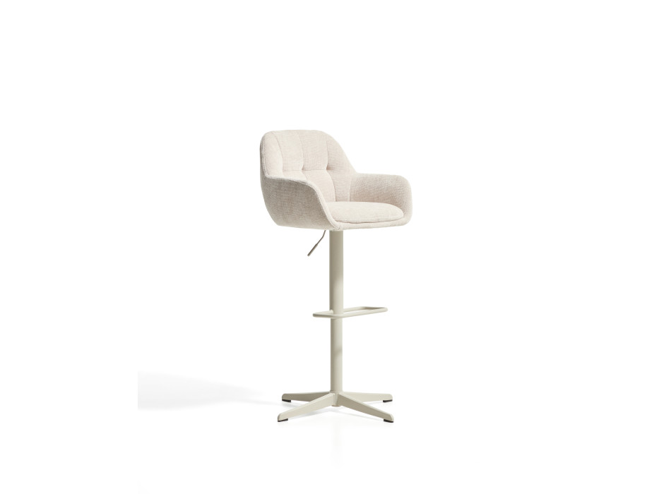 Dorina draaibare kruk in chenille