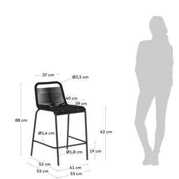 Lambton touwkruk 88 cm