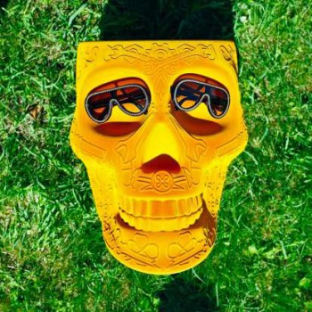 MEXICO STOEL EN SALONTAFEL MET FLUWEELAFWERKING 70002 QEEBOO