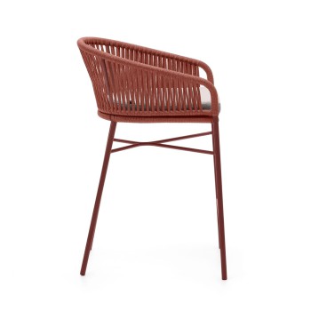 Yanet kruk van terracotta touw, hoogte 65 cm