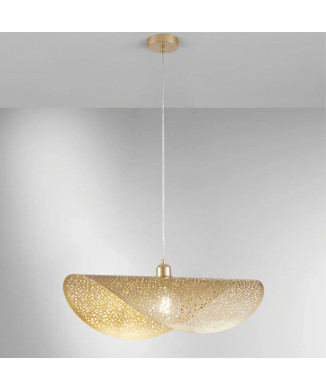 RHEI-TARA GOLD SUSPENSION 1XE27 50X30X150CM