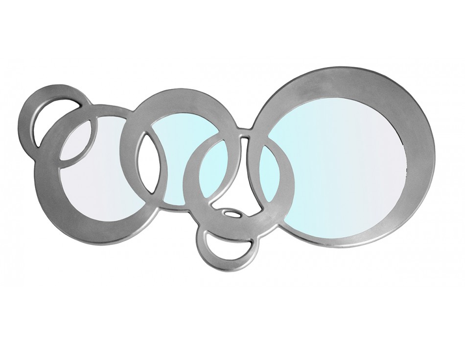 Cirkels Zilveren Spiegel P2935 Pintdecor