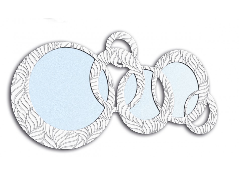 Cirkels Bloemblaadjes Spiegel P2934A P2934F Pintdecor