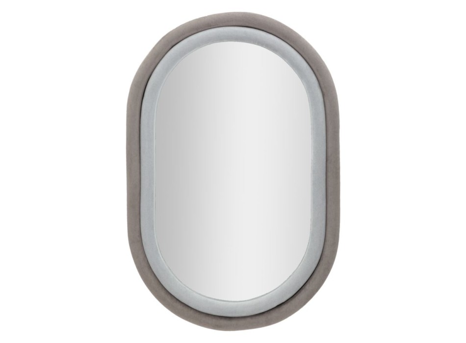 ANTONY STILLE SPIEGEL GRIJS FLUWEEL/MIX