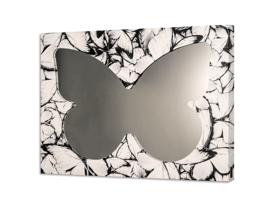 Spiegelende vlinders zwart-wit GS4390 PINTDECOR