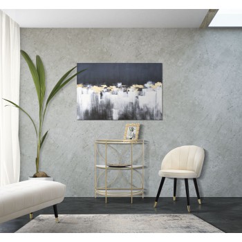 CUBIX GESCHILDERDE PRINT