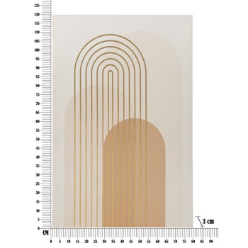 GLANZEND GESCHILDERDE PRINT -A-