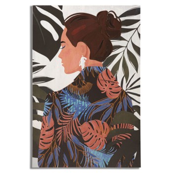LADY JUNGLE SCHILDERIJPRINT -B- 80X2.8x120