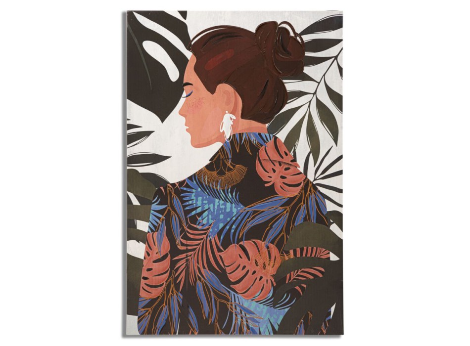 LADY JUNGLE SCHILDERIJPRINT -B- 80X2.8x120