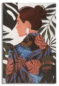 LADY JUNGLE SCHILDERIJ PRINT -B- 80X2.8x120