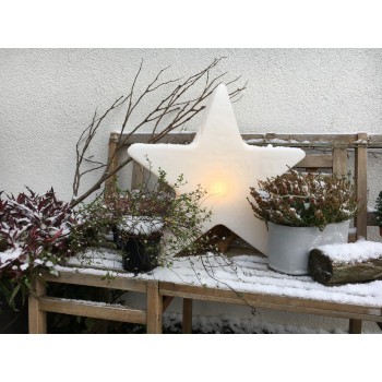 Heldere Ster Vrolijk Kerstmis 60 cm 32493W 8 Seizoenen Design