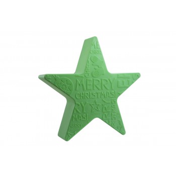 Heldere Ster Vrolijk Kerstmis 60 cm 32493W 8 Seizoenen Design