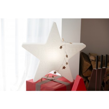 Heldere Ster Vrolijk Kerstmis 60 cm 32493W 8 Seizoenen Design