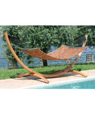 STANDAARD VAN GELAMINEERD HOUT MET HANGMAT A3000 F6+A3000 HAMMOCK-NEST FAUTEUIL-NETWERK