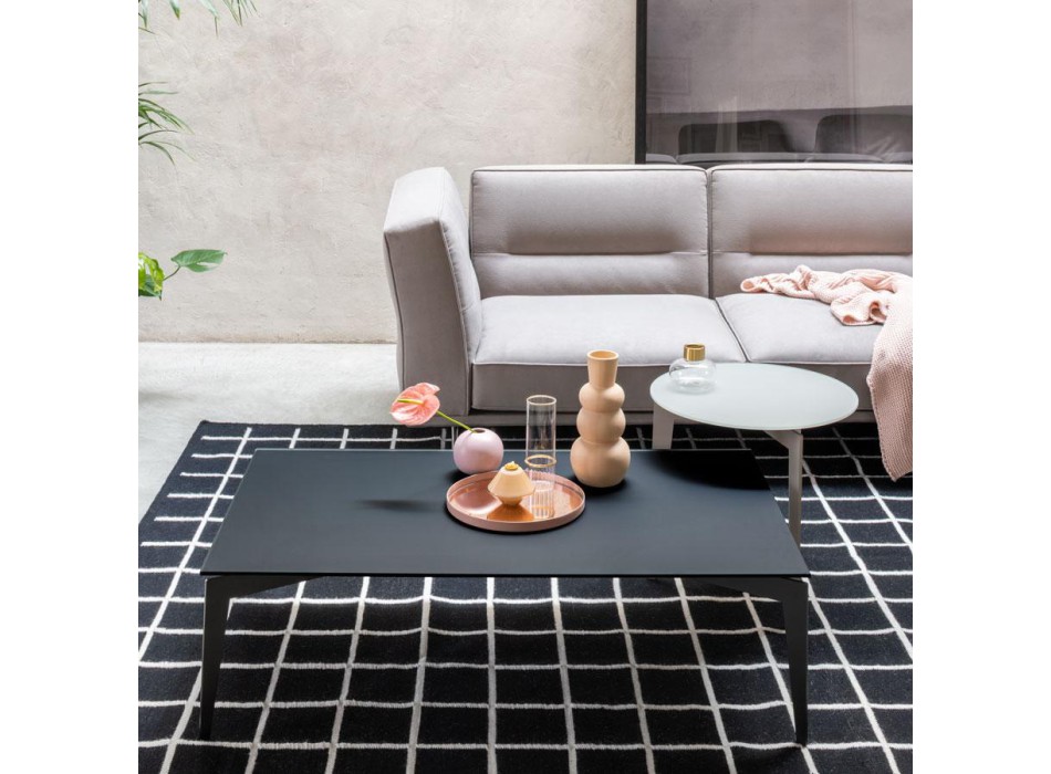 Scandinavische rechthoekige salontafel 0/224 PEZZANI