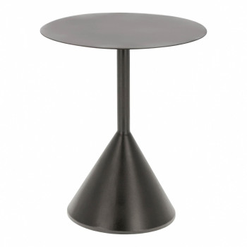 Yinan salontafel Ø 48 cm zwart