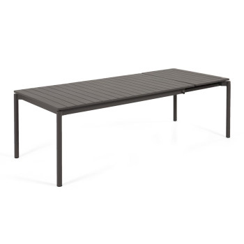 Zaltana uitschuifbare buitentafel van aluminium