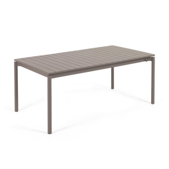 Zaltana uitschuifbare buitentafel van aluminium