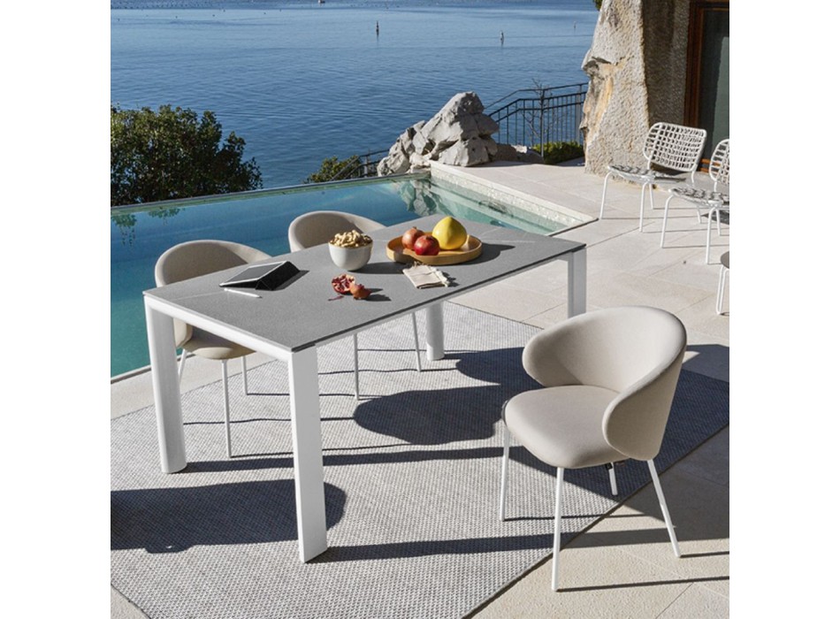 UITSCHUIFBARE TAFEL DORIAN CB4815-R 160 EN CONNUBIA