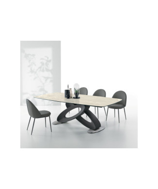 ECLIPSE 180 TARGET POINT uitschuifbare tafel