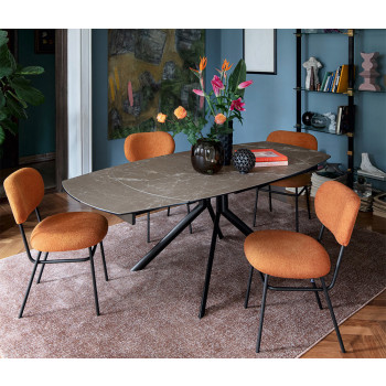 Giove 140 uitschuifbare tafel van CONNUBIA