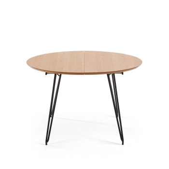 Novac uitschuifbare tafel Ø 120 (200) cm