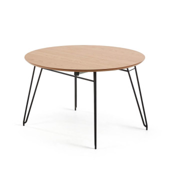 Novac uitschuifbare tafel Ø 120 (200) cm