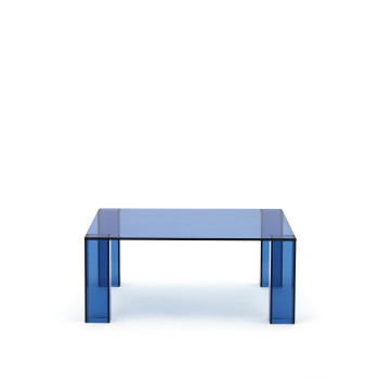 Adularia bijzettafel van gehard glas