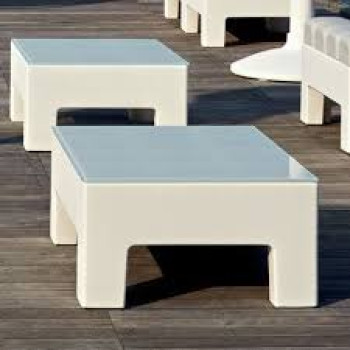 Modi's tafel met wit glas MyYour