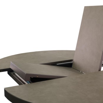 Vashti uitschuifbare ronde tafel