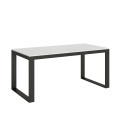Uitschuifbare tafel 90x180/284 cm Tecno Evolution frame Antraciet