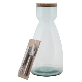 TUINVAAS VAN GERECYCLED GLAS