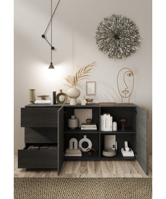 VENUS - Dressoir met 2 deuren en 3 laden